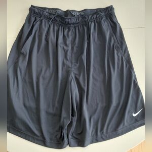 Nike Shorts Mens 2XL Black Athletic Training Basketball Gym Running Dri Fit